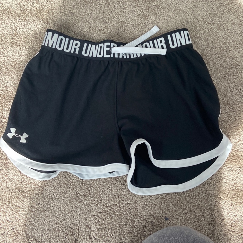 Black under armour shorts